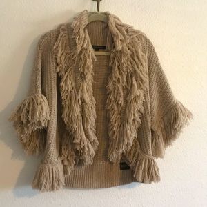 Beige Cynthia Steffe Accessory Jacket - Sz M